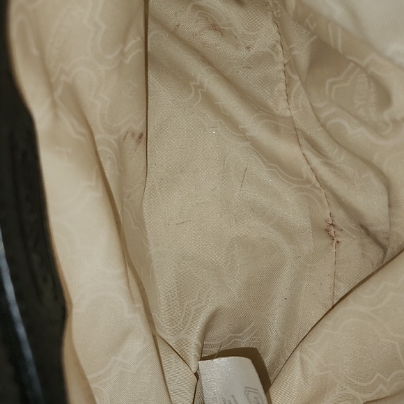 Hayden Harnett Women's Black Studded Leather Satchel Bag - Picture 11 of 12